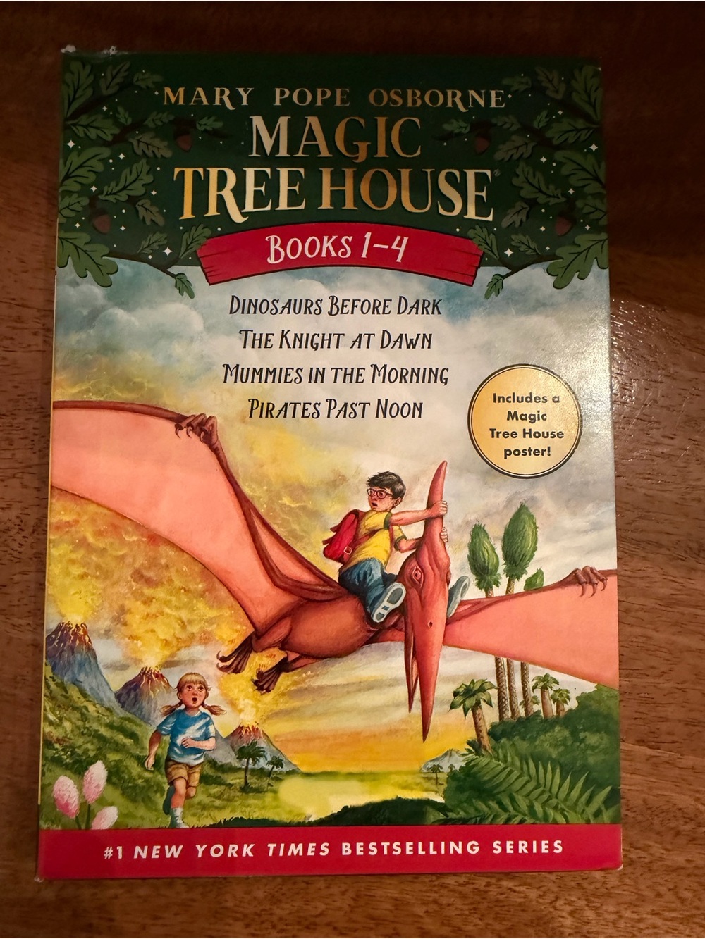Magic Tree House Books 1-4 by Mary Pope Osborne